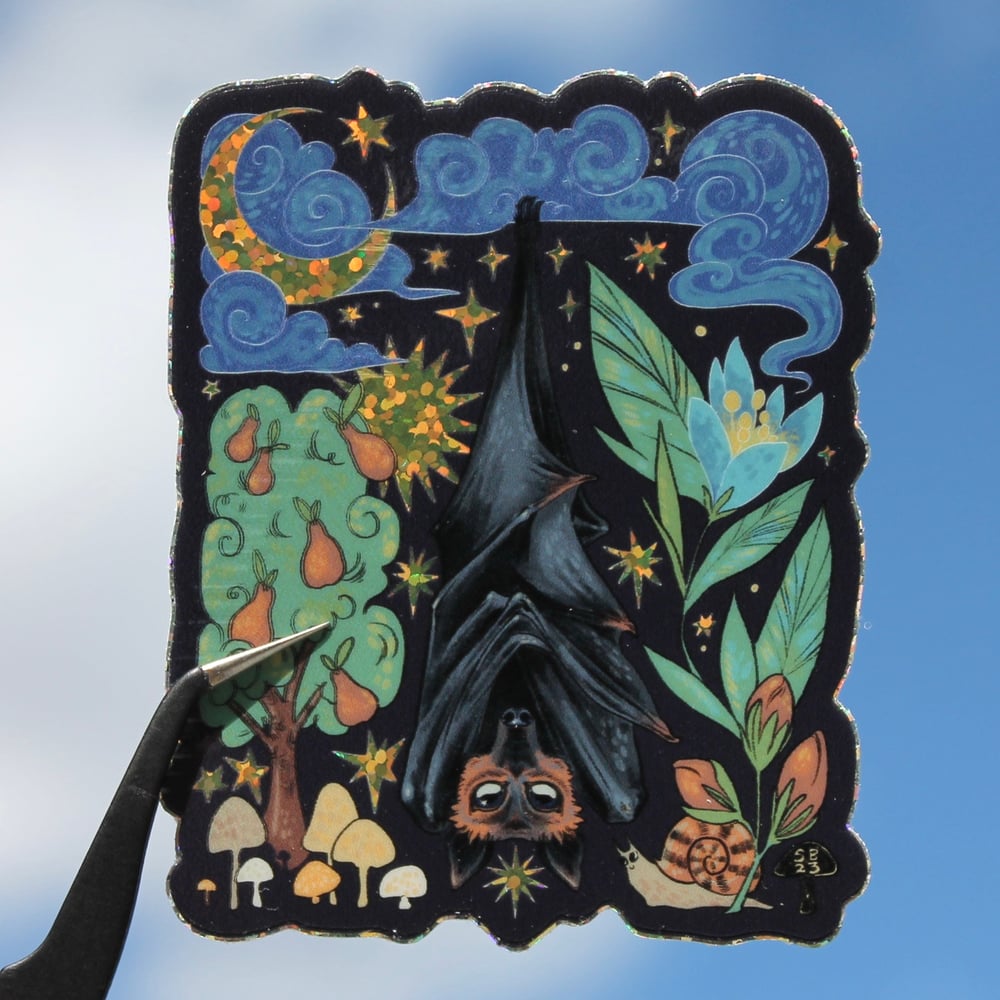 Image of Fruit Bat Sticker