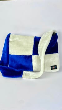 Image 1 of Blue square bag