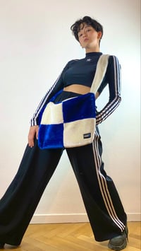 Image 3 of Blue square bag