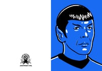 Image 2 of Mr Spock Star Trek Art Card