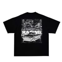 Image 2 of Racing Team, Black T-Shirt