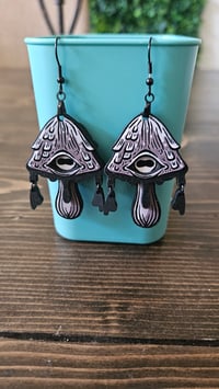 Image 2 of Mushroom Earrings