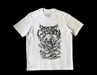 Image 2 of Exuding Degenerative Cadavers Shirt (White/Grey)