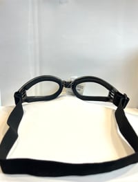 Image 2 of Clear Foldable Riding Glasses