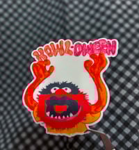 Howl-O-Ween Animal Sticker