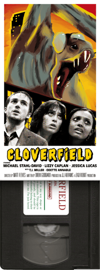 Image 1 of CLOVERFIELD Custom VHS