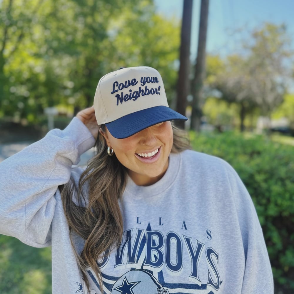 Image of navy / khaki hat