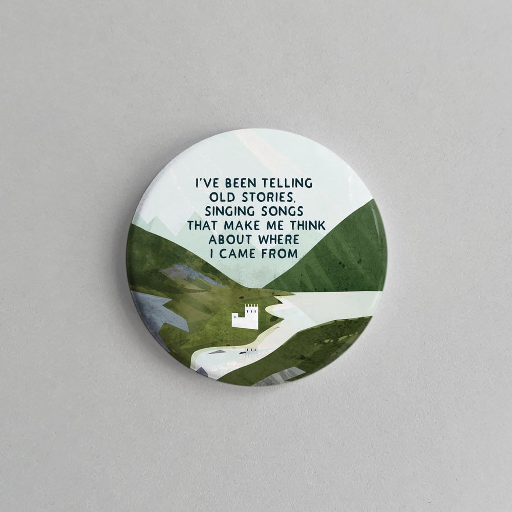 Image of 'Telling old stories' (Magnet)