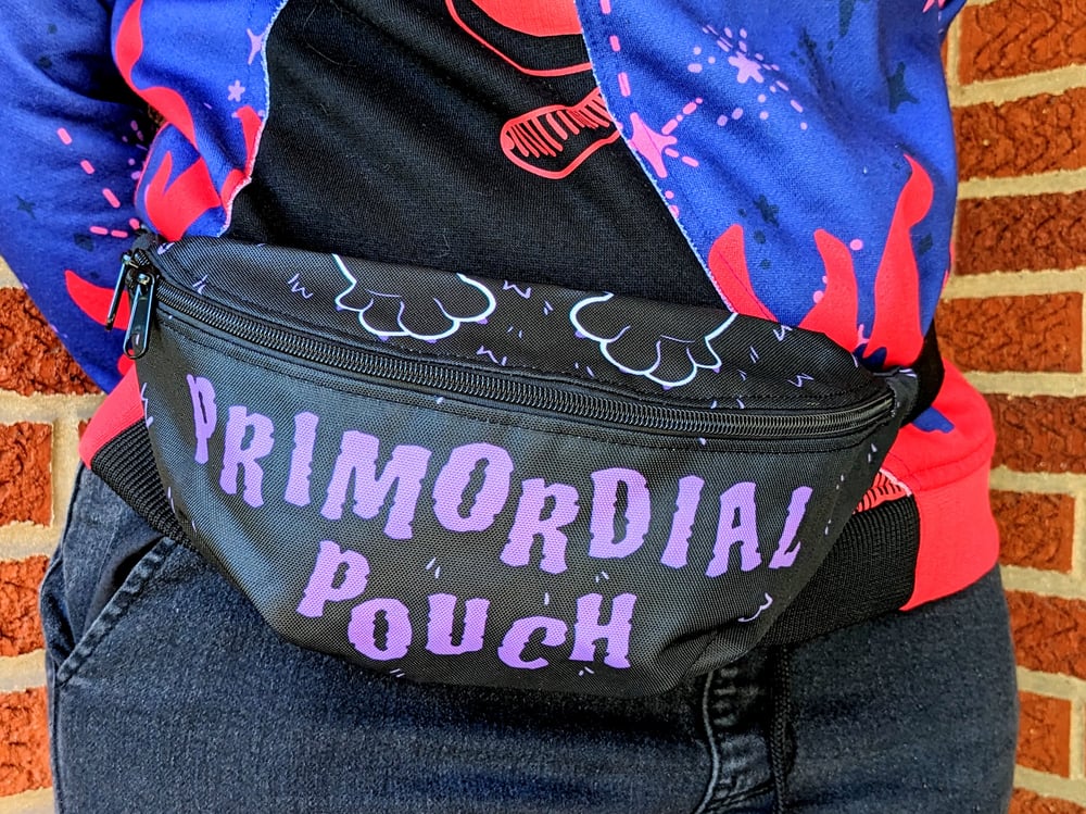 Black Cat Primordial Pouch Fanny Pack