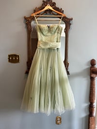 Image 2 of 1950s Hidden flowers dress