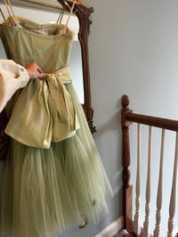 Image 5 of 1950s Hidden flowers dress