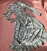 Image 1 of Stunning 1960's Handmade Cotton Prarie Dress