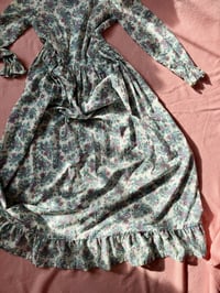 Image 5 of Stunning 1960's Handmade Cotton Prarie Dress