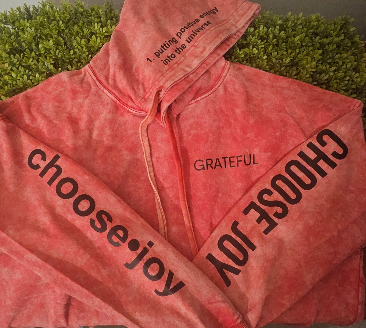 Image of CJ Mash Up Acid Wash Hoodie