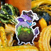 Image 1 of Witch Dragon Sticker