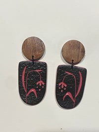 Snowdrop Carving with Tasmanian Blackwood Studs
