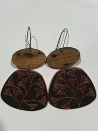 Ginkgo branch Carving with Tasmanian Blackwood Accents 