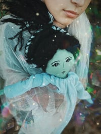 Image 3 of Artist Made Doll Frankenstein's Monster, Classic Horror Doll Bride of Frankenstein Doll creepy ar...