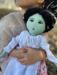 Image 4 of Artist Made Doll Frankenstein's Monster, Classic Horror Doll Bride of Frankenstein Doll creepy ar...