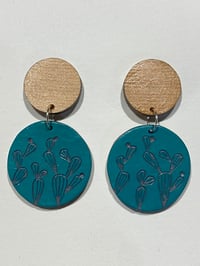 Cacti Carving with Tasmanian Huon Pine Studs