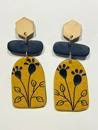 Botanical Carving with Tasmanian Huon Pine Studs