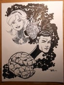 Image of FANTASTIC FOUR ORIGINAL ART DRAWING 