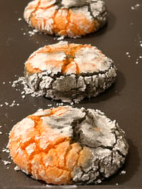 Halloween Lemon and Orange Cream Cookies