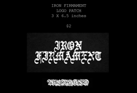 Image 1 of Iron Firmament Logo Patch