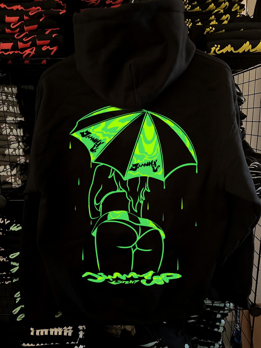 Image of Umbrella Girl Ooze Drip HOODIE *48hr Pre Order*