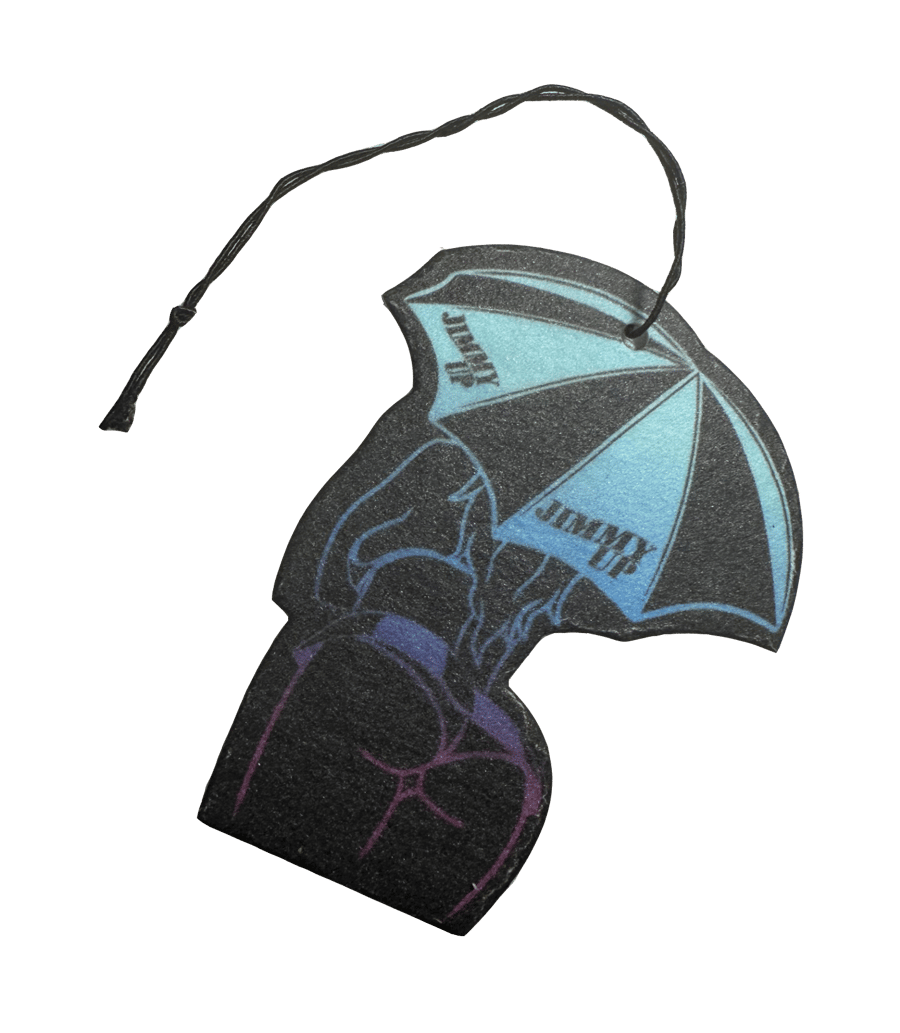 Image of Umbrella Girl Air Freshener - Teal/Purple Fade