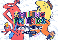 Image 1 of SMILING FRIENDS Alan Body Pillow 