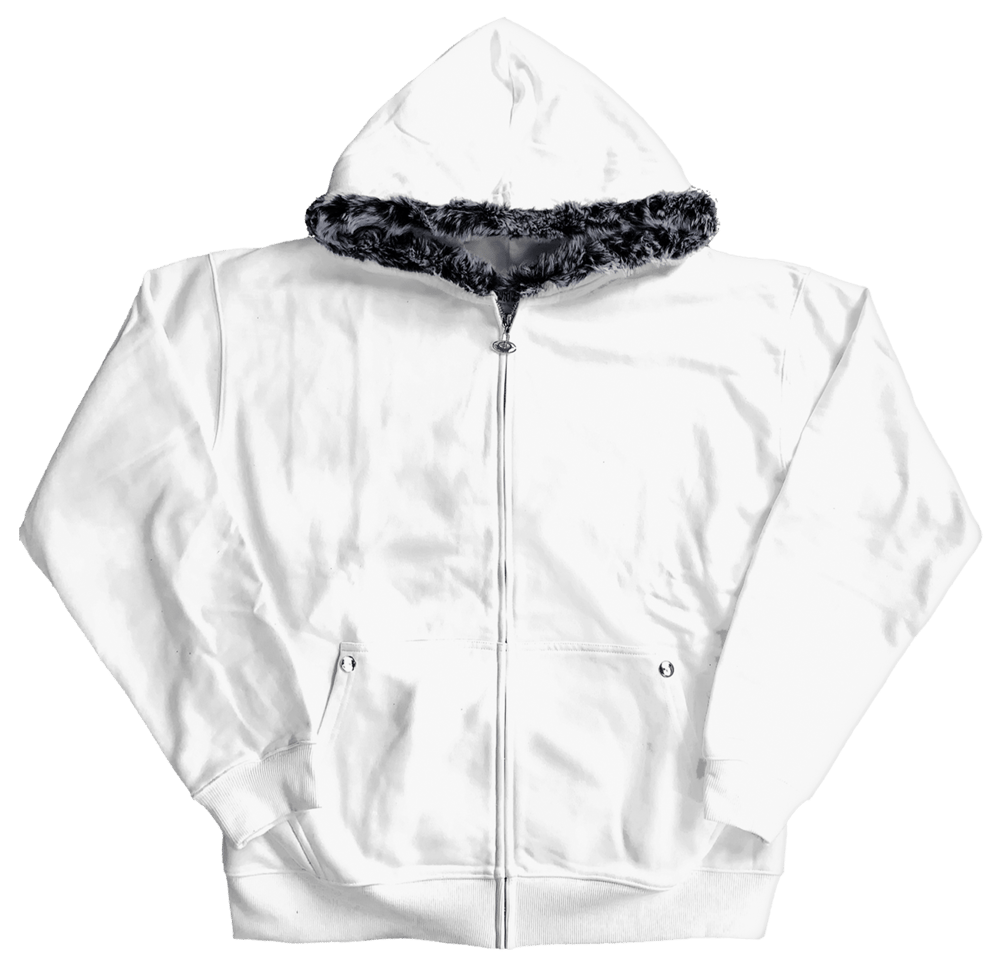 Harsh Hoodie (White/Grey)