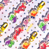 Image 2 of SMILING FRIENDS Linked Charm [PREORDER] 