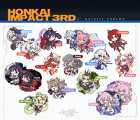 [Preorder] Honkai Impact 3rd Charms