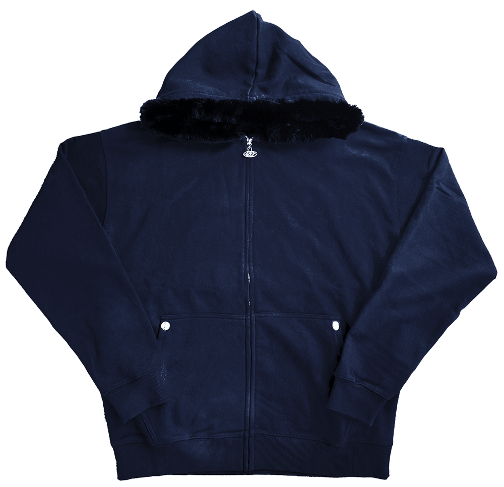 Harsh Hoodie (Navy/Bla¢k)