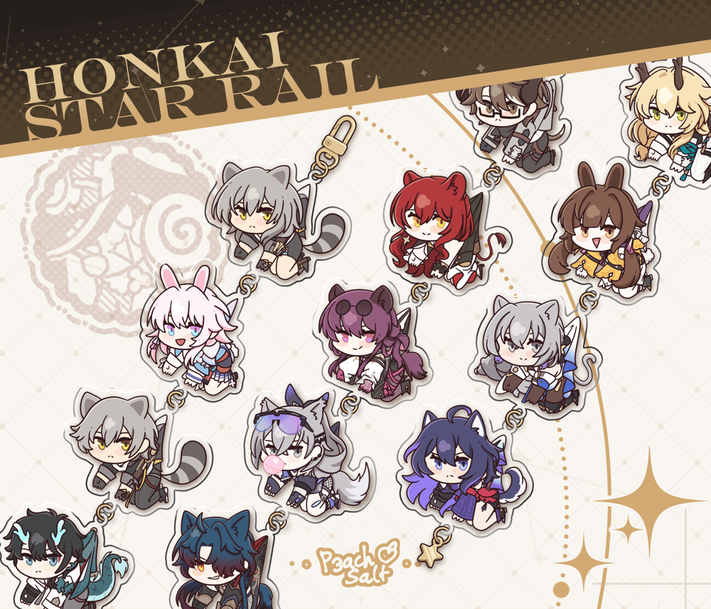 [Preorder] Honkai Star Rail Linking Charms