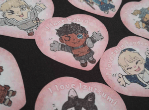 Dungeon Meshi MiniHeart stickers