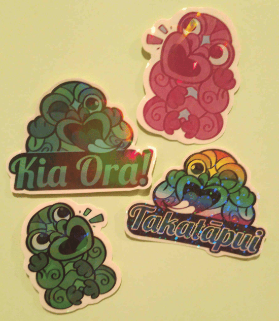 Te Reo stickers