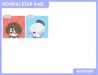 Image 2 of Honkai Star Rail Square Art Prints