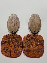 Native Deciduous Beech Carving with Tasmanian Blackwood Studs