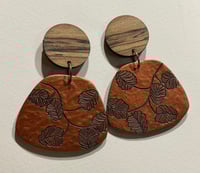 Deciduous Beech Carving with Sassafras Studs