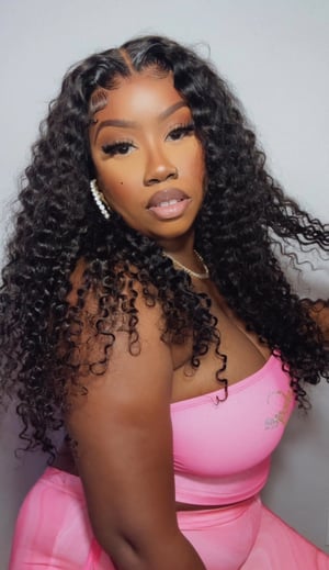 Image of 9x6 Water Wave Closure Wig in 24 inch