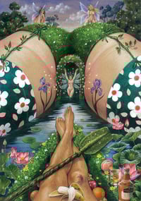 Image 2 of "Lost paradise 5" original