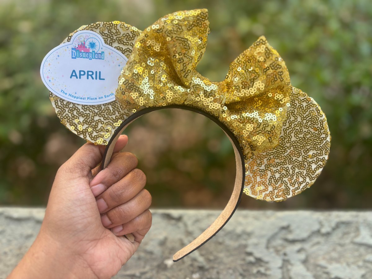 Image of Name tag mouse ears 