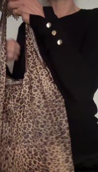 Image 4 of LEOBAG SHOPPING BAG LEOPARD