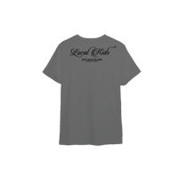 Image 3 of T-SHIRT GREY LOCAL KID$ CRAFTED IN THE HOOD SANLEO