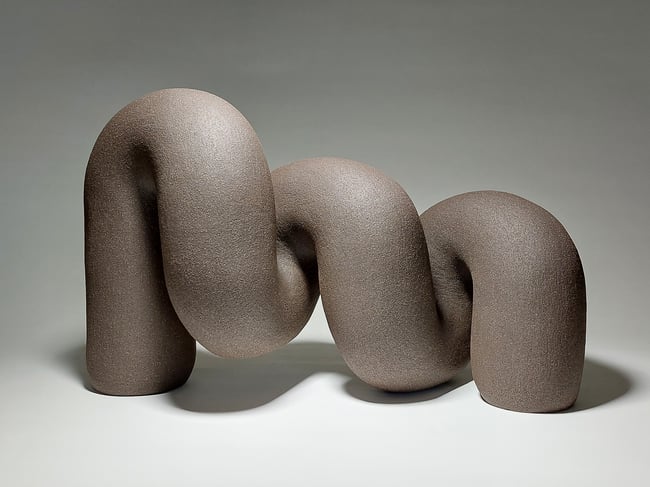 'Twisted' Ceramic Sculpture Code 203