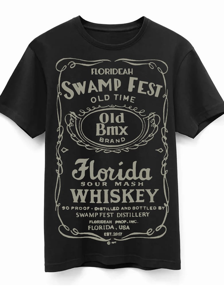 Image of SWAMPFEST 2025 JACK DANIELS SHIRT