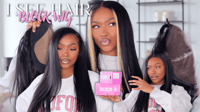 *FREE SHIPPING*ISEE BLOCK WIG * STRAIGHT TEXTURE*