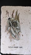 Goat Skull Painting